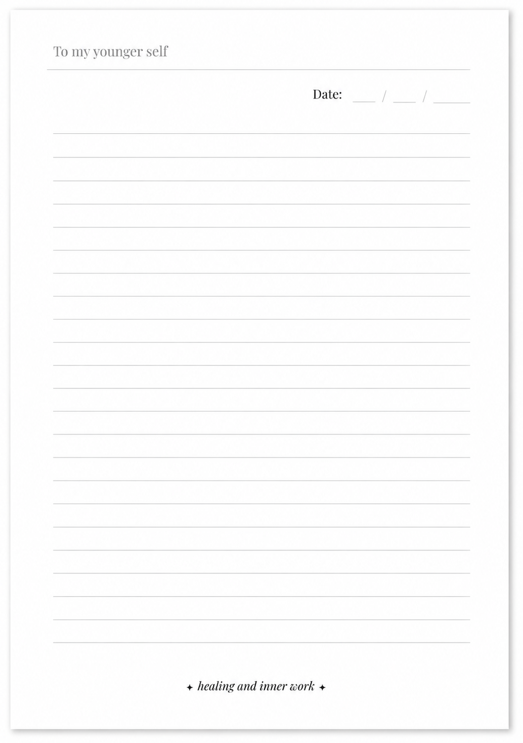 Unsent Letters