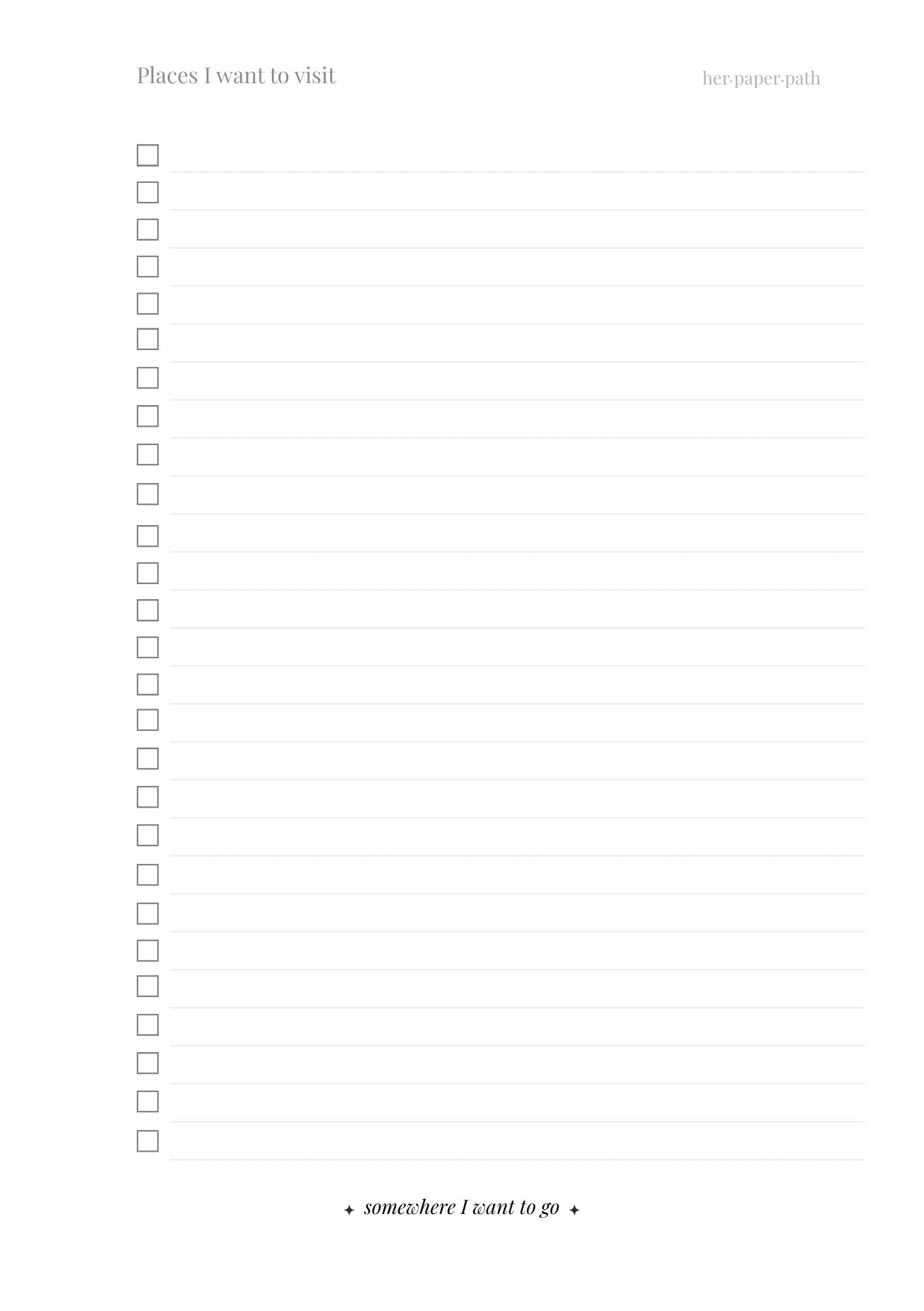 Things I Want To Explore (Digital Version)