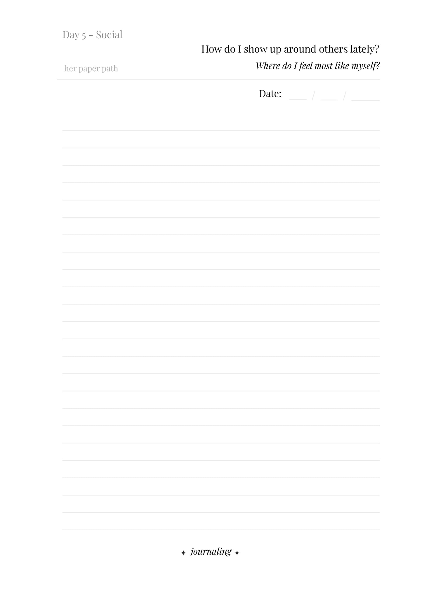 Journal Prompts (Digital Version)