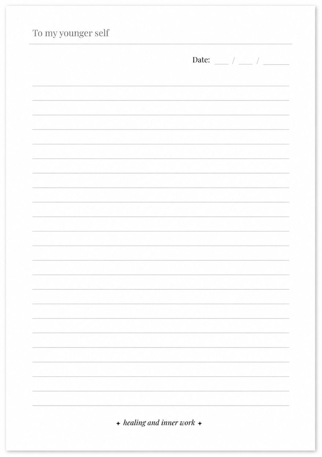 Unsent Letters