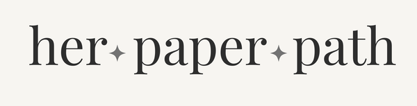 HER PAPER PATH